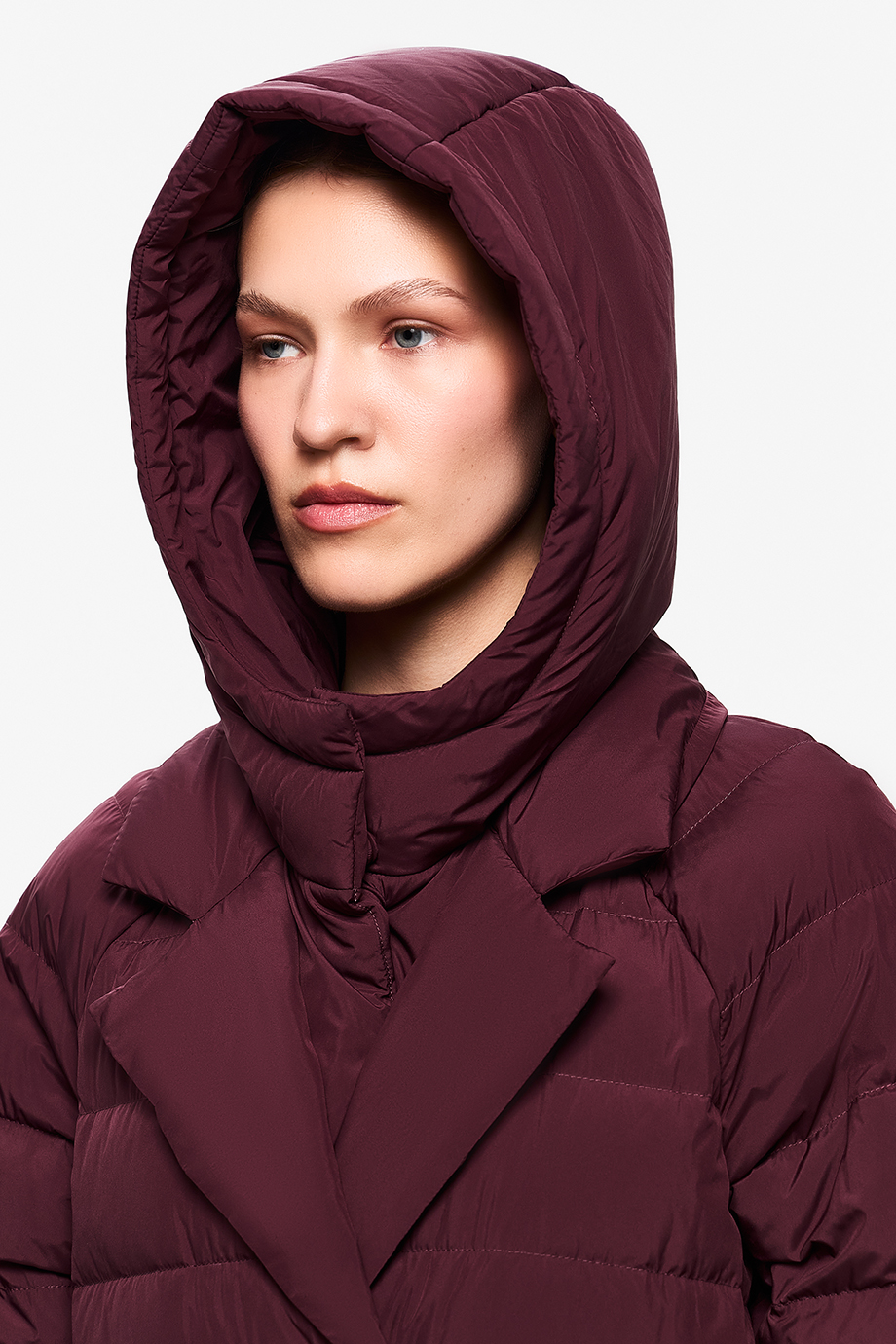 Пуховое пальто