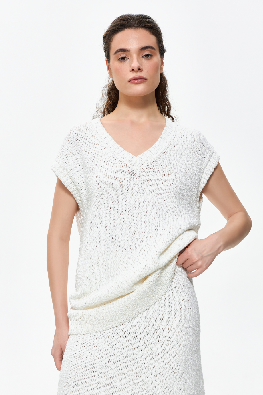 Хлопковый жилет