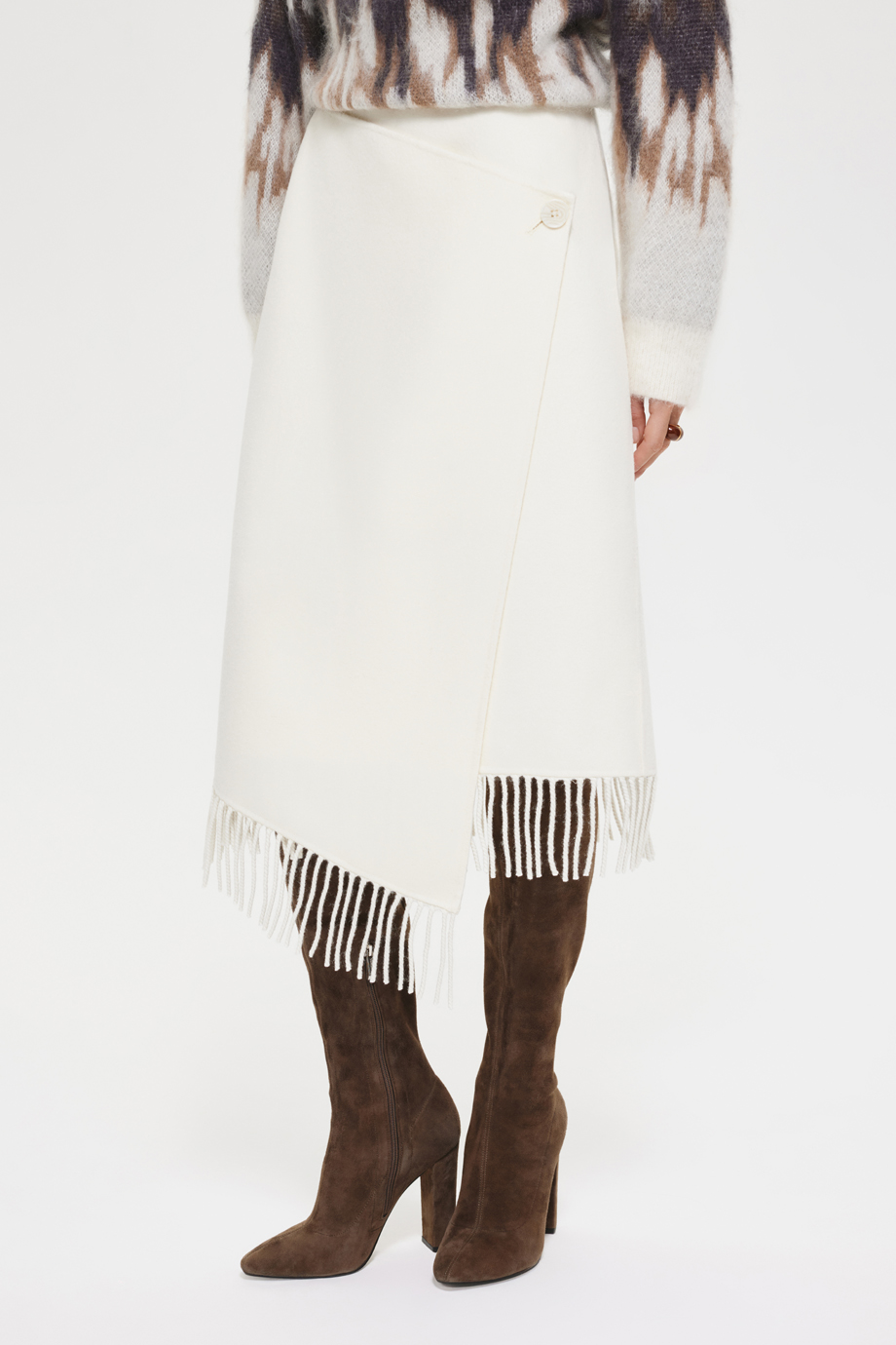 Шерстяная юбка
