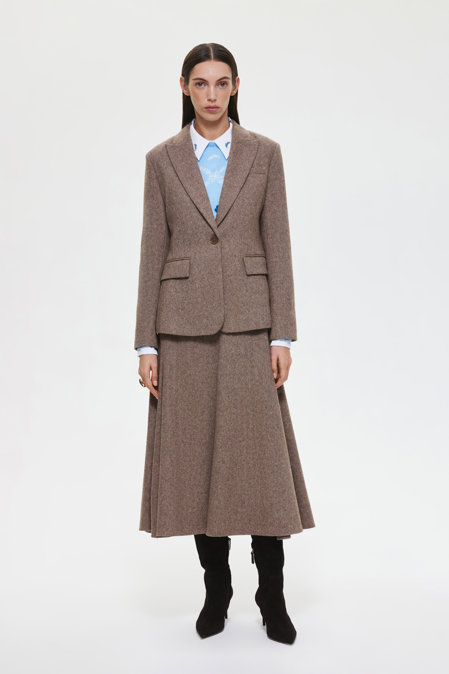 Шерстяной жакет