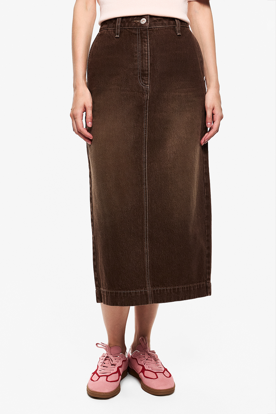 Юбка-карандаш джинсовая