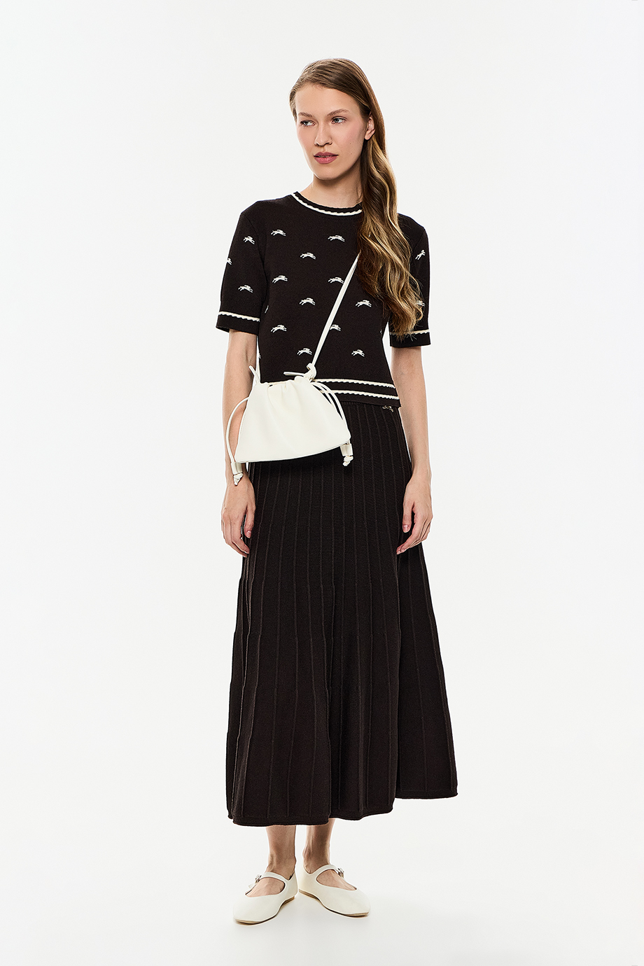 Вязаная юбка