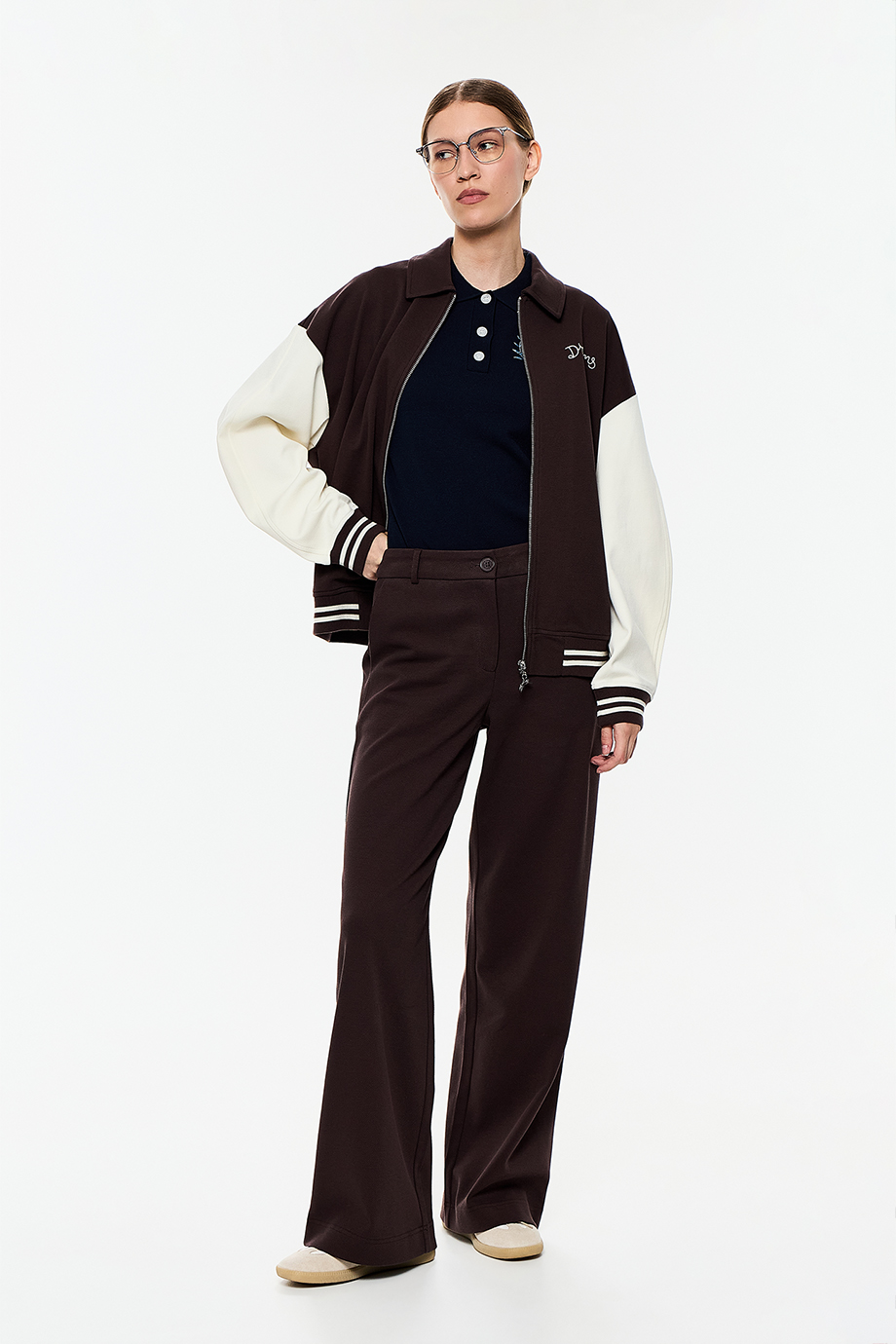 Брюки прямого кроя