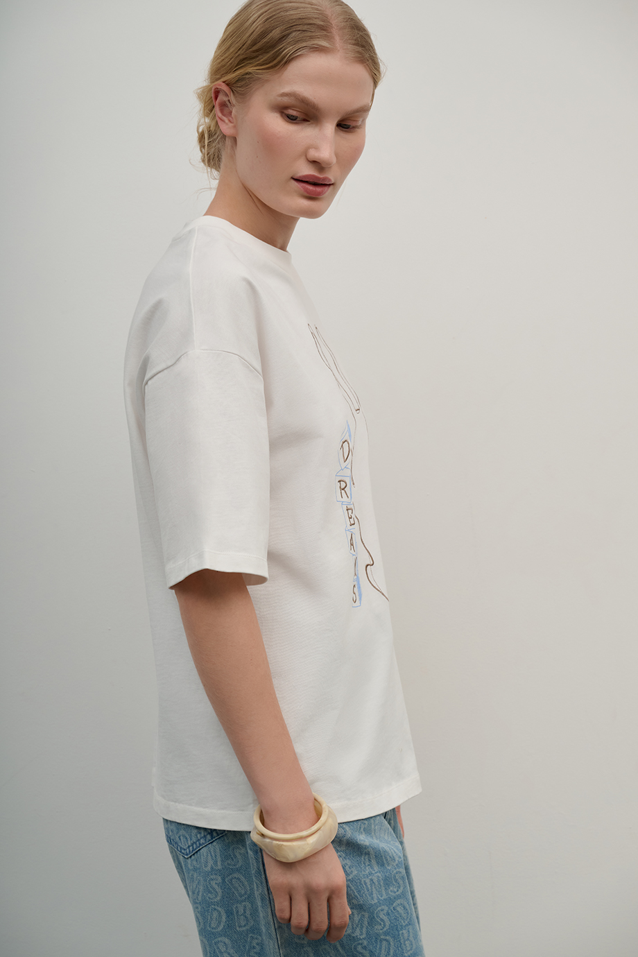 Футболка с принтом