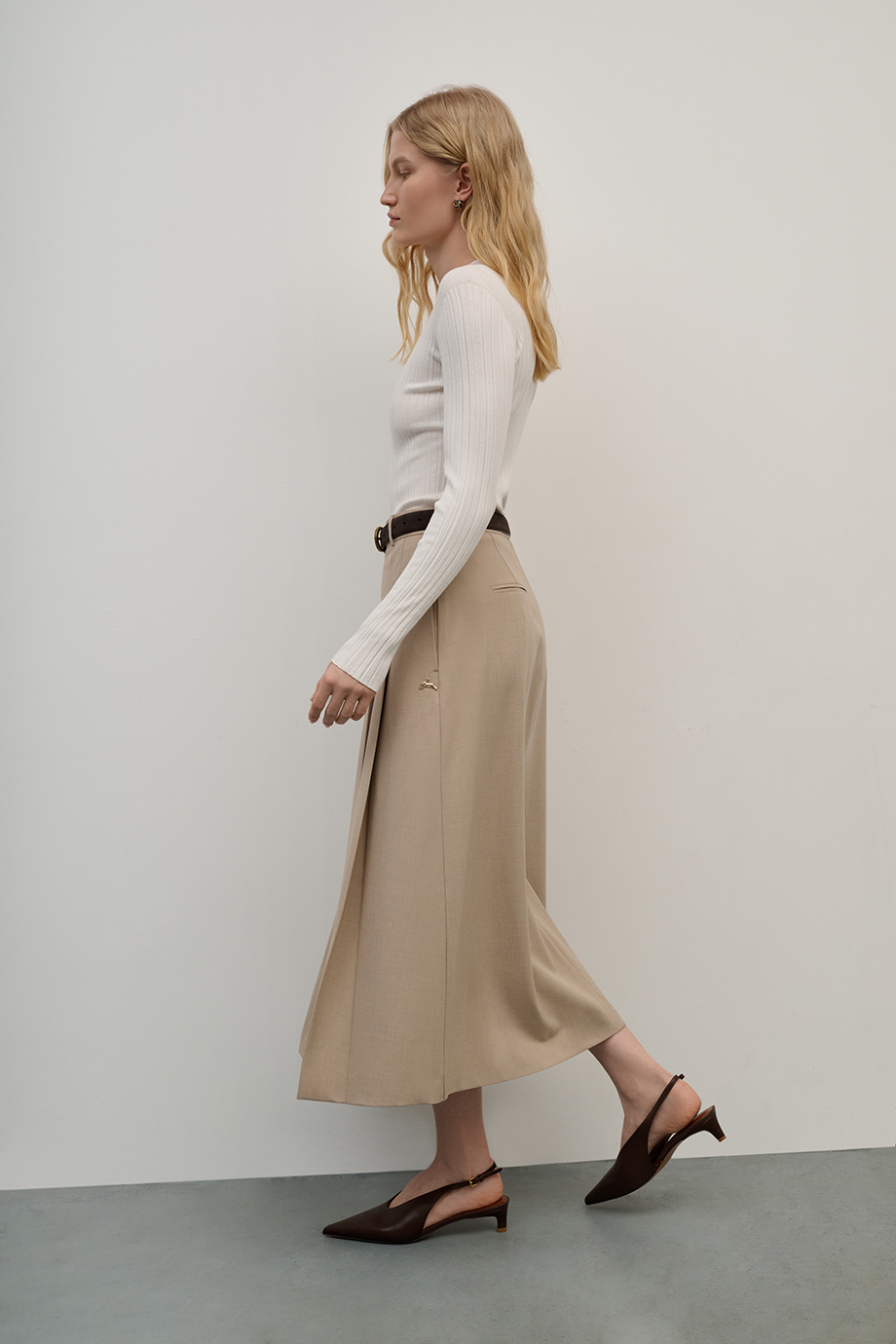 Юбка со складками