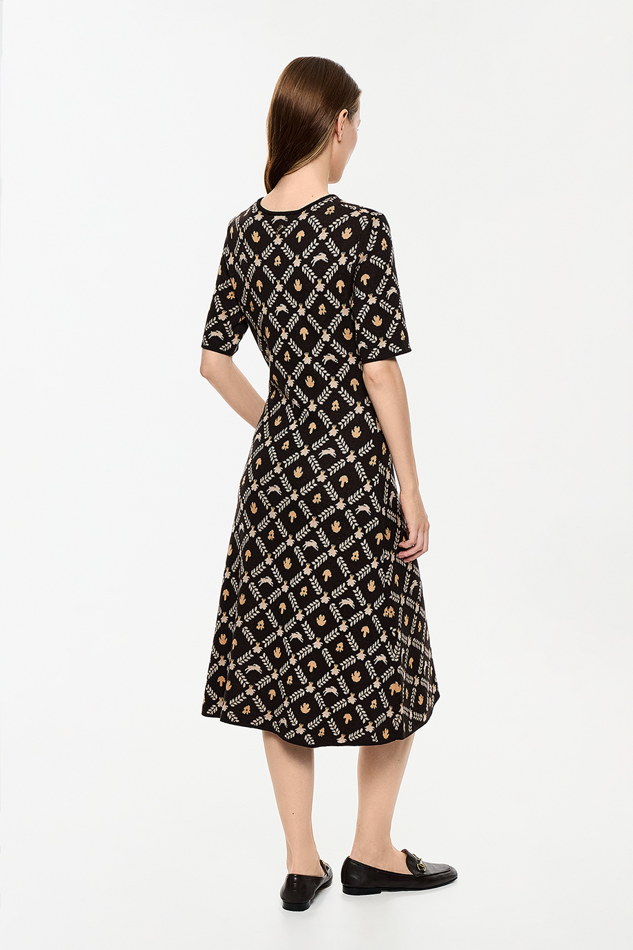 Трикотажное платье