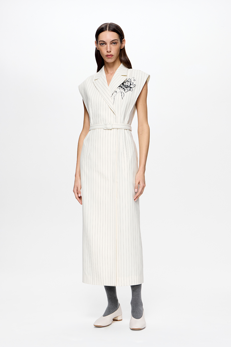 Шерстяное платье