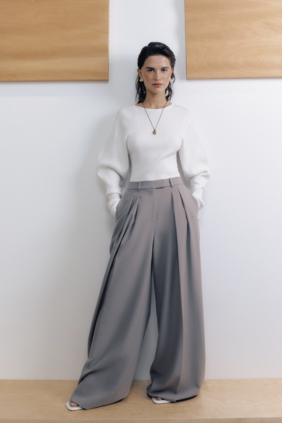 Брюки-палаццо