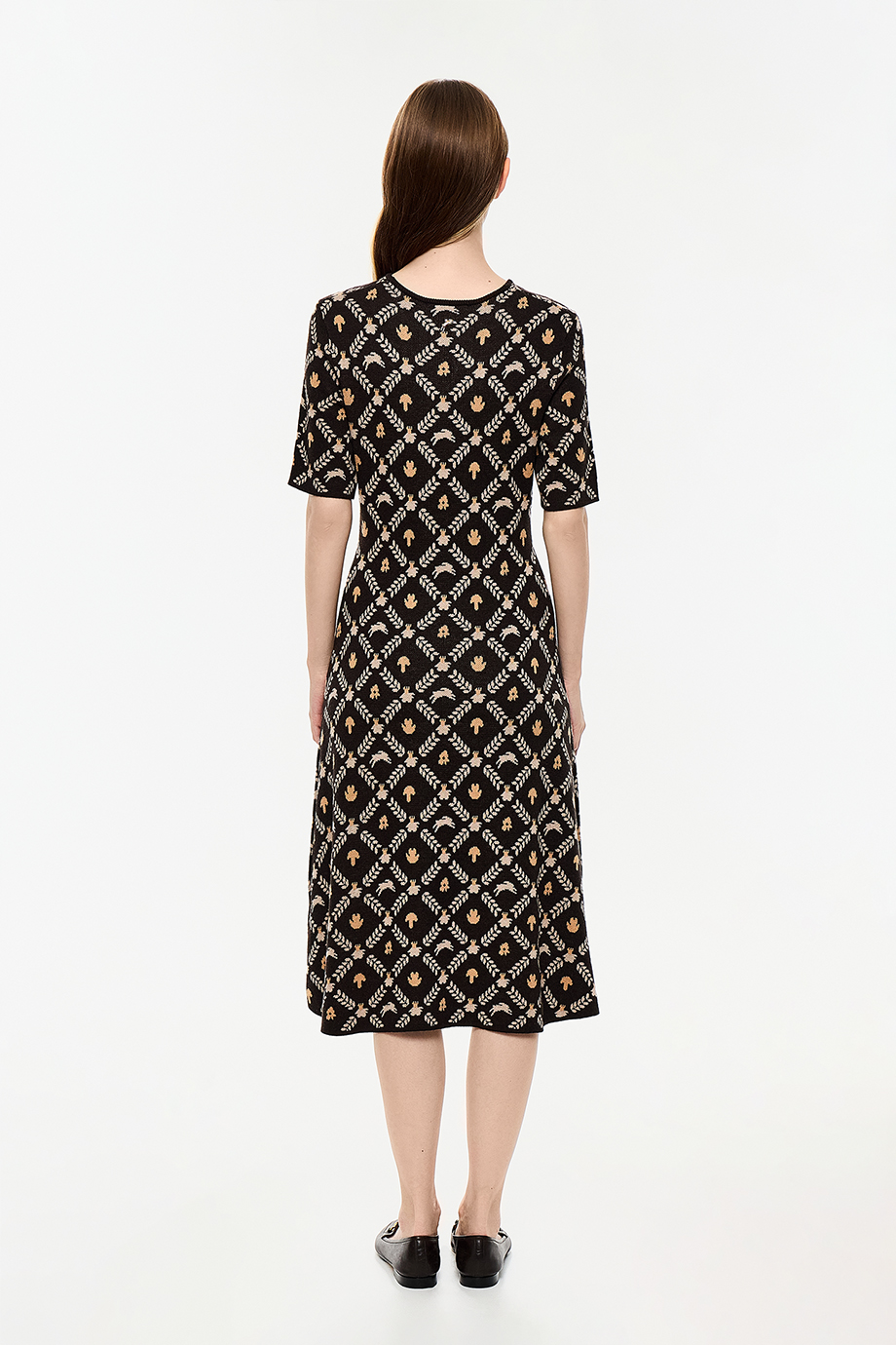 Трикотажное платье