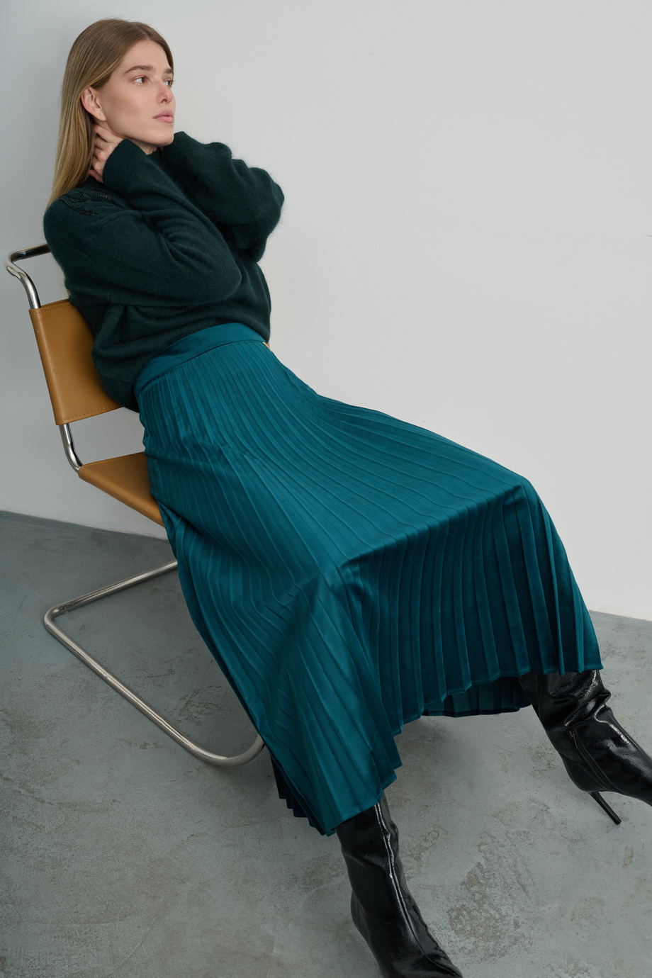 Плиссированная юбка Плиссированная юбка