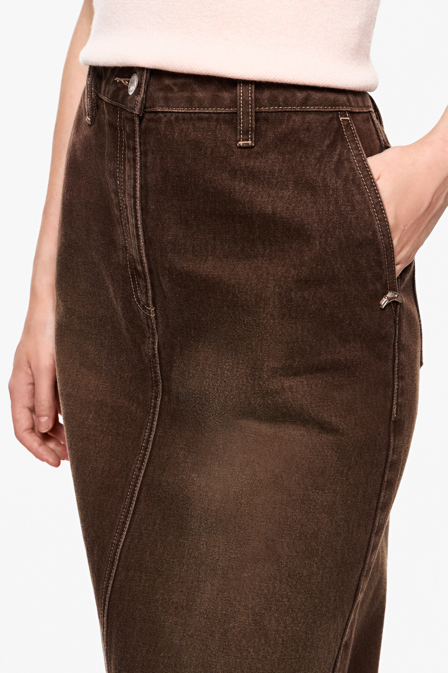 Джинсовая юбка