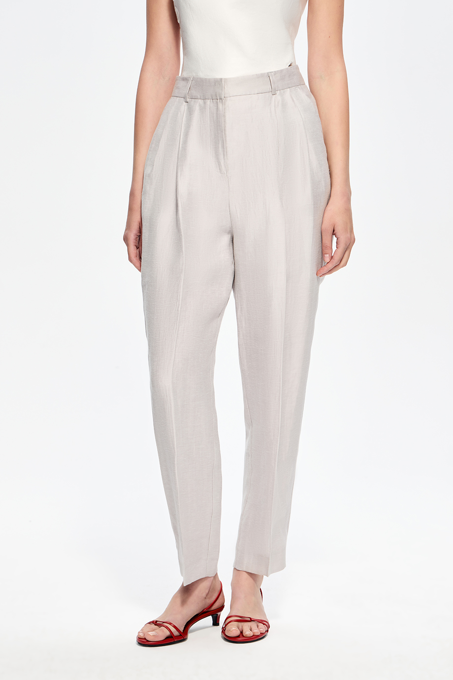 Льняные брюки