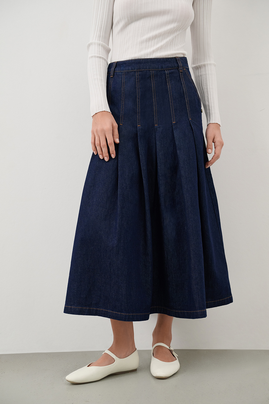 Джинсовая юбка