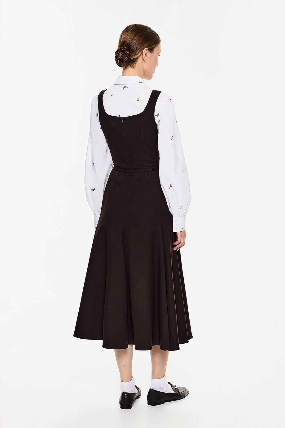 Сарафан с поясом