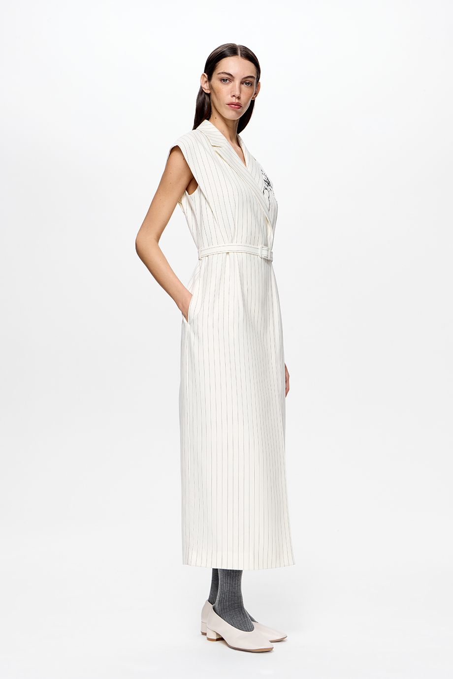 Шерстяное платье