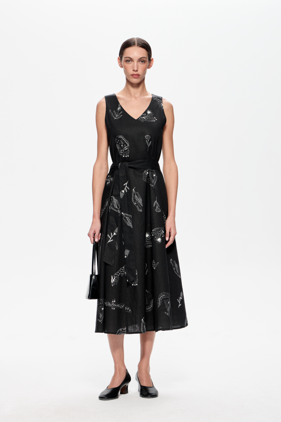 Льняной сарафан Льняной сарафан