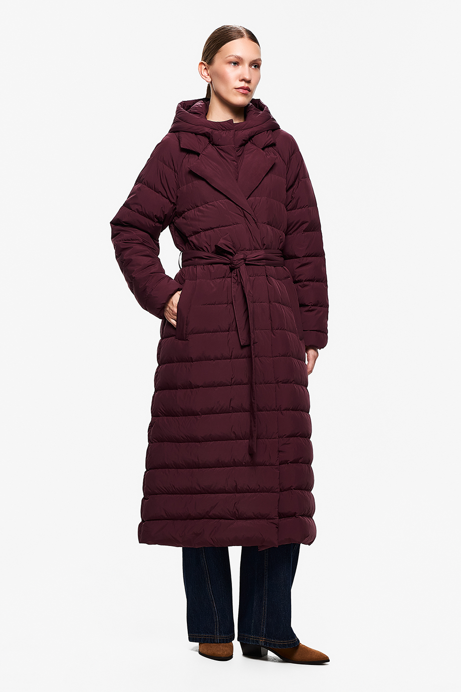 Пуховое пальто