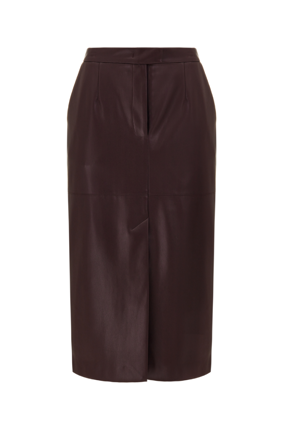 Юбка из экокожи