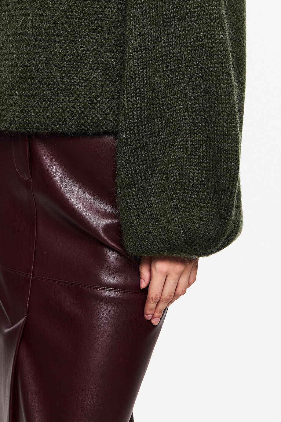 Джемпер из мохера