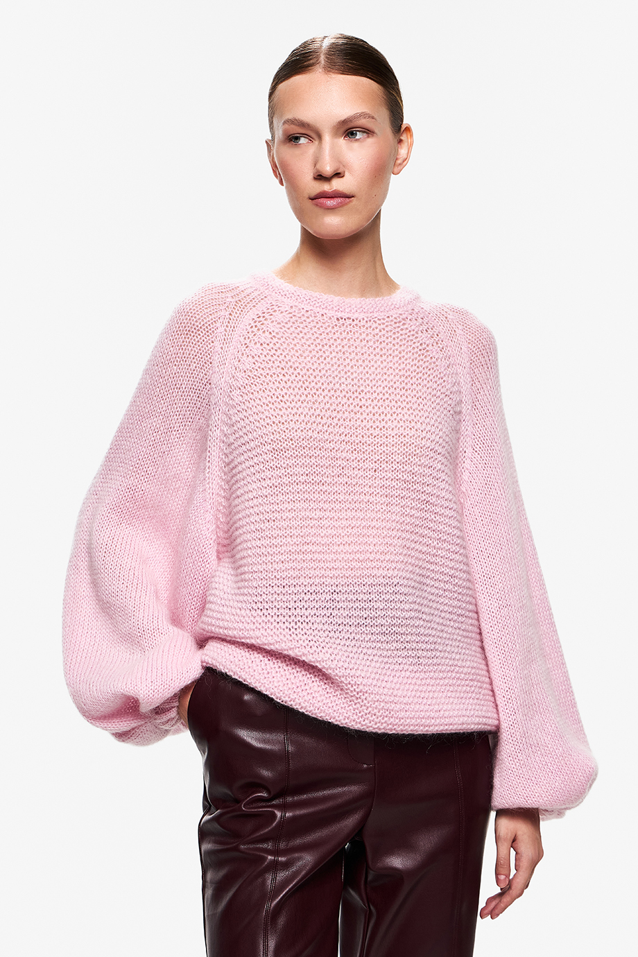 Джемпер из мохера