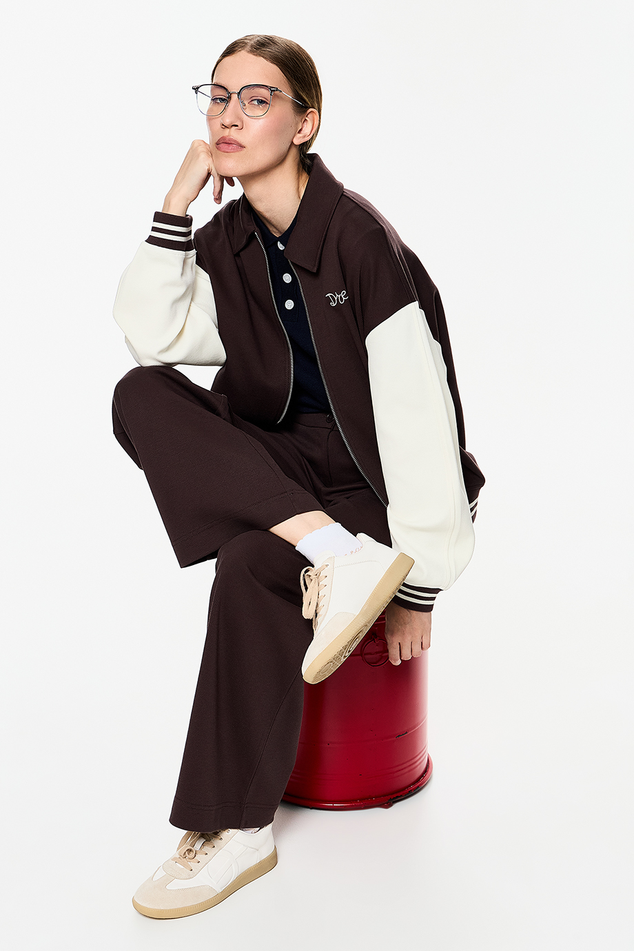 Брюки прямого кроя