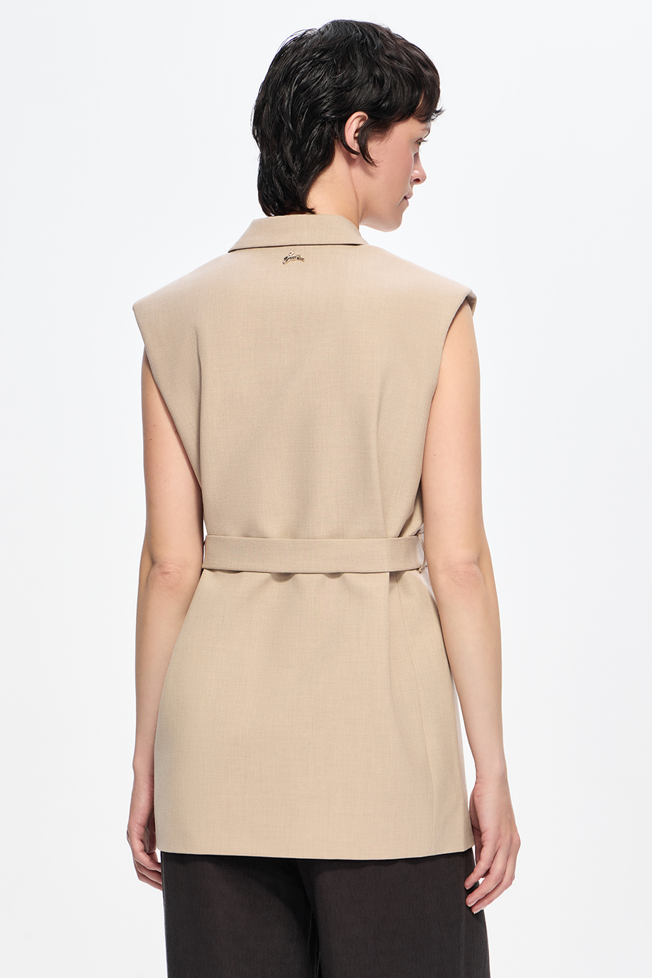 Двубортный жилет