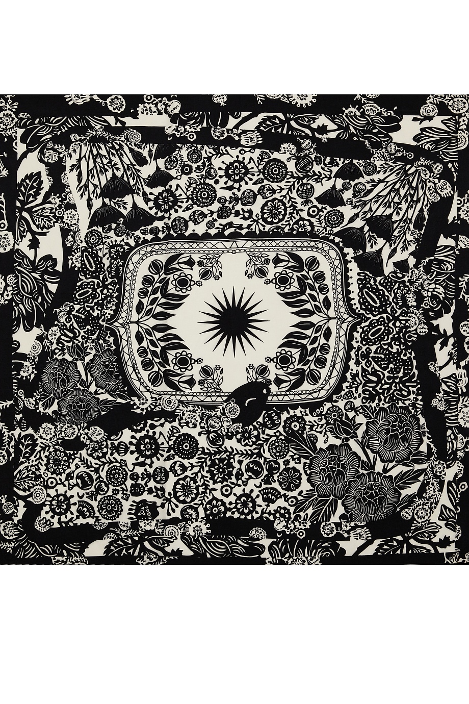 Шерстяной платок