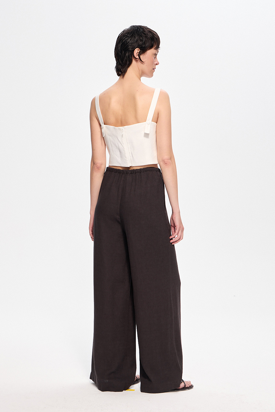 Брюки пижамного стиля