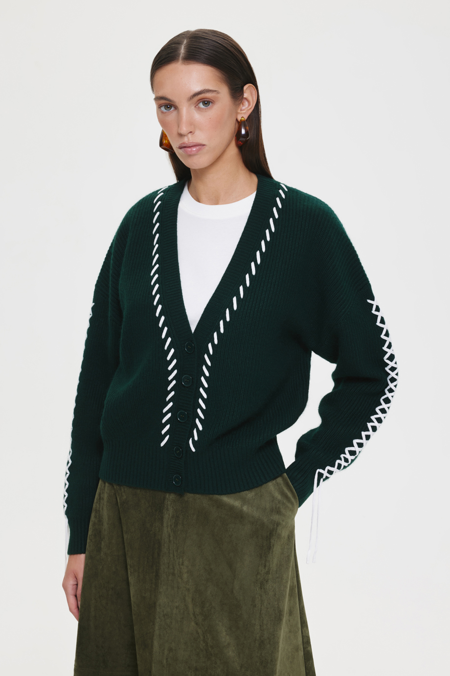 Вязаный кардиган Вязаный кардиган