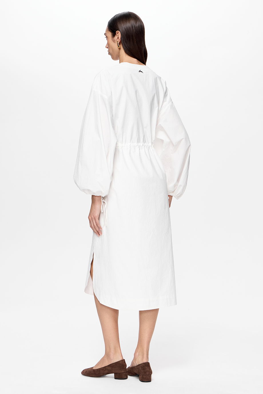 Платье хлопковое с вышивками