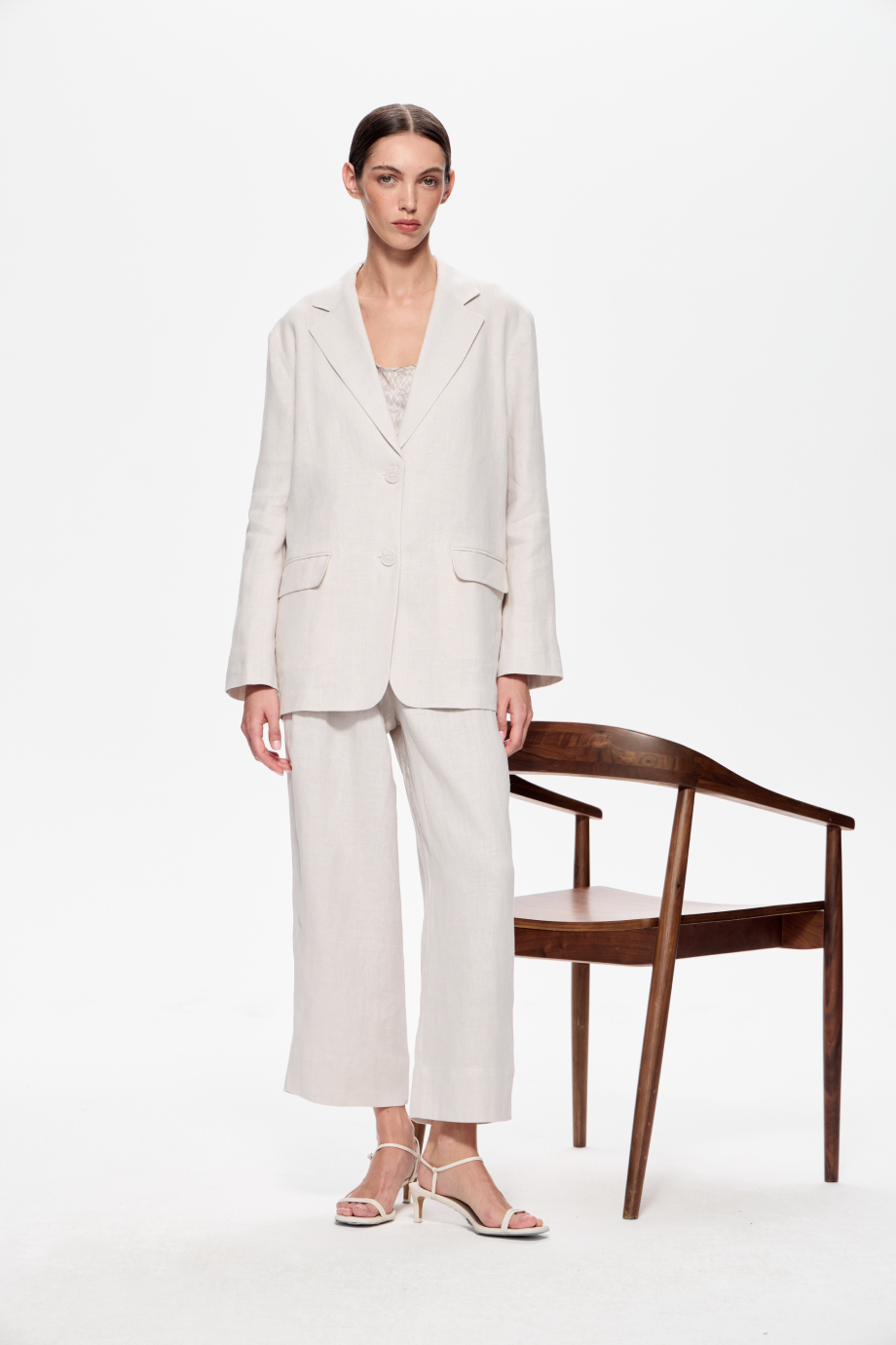 Льняные брюки