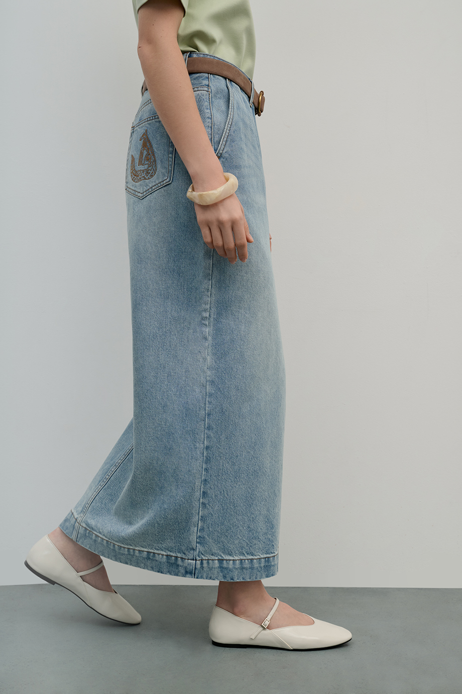 Джинсовая юбка