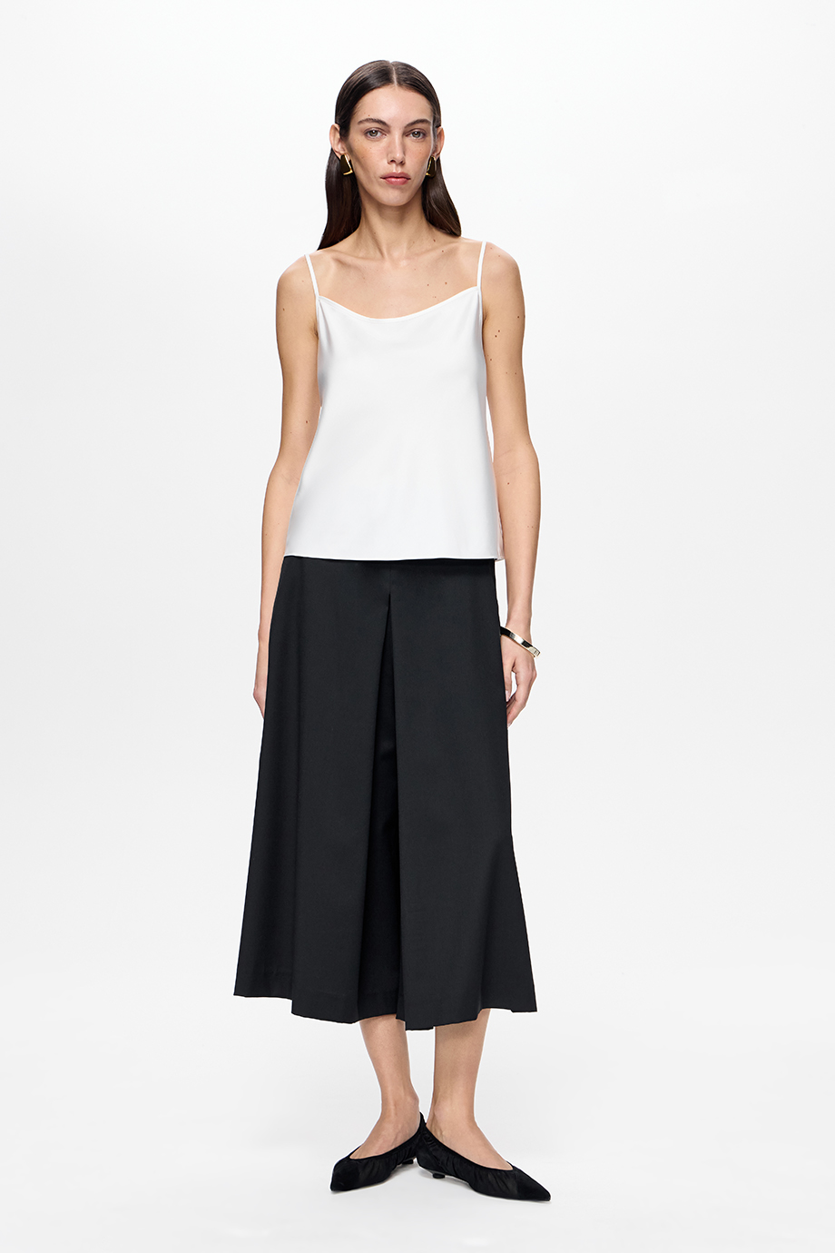 Атласный топ