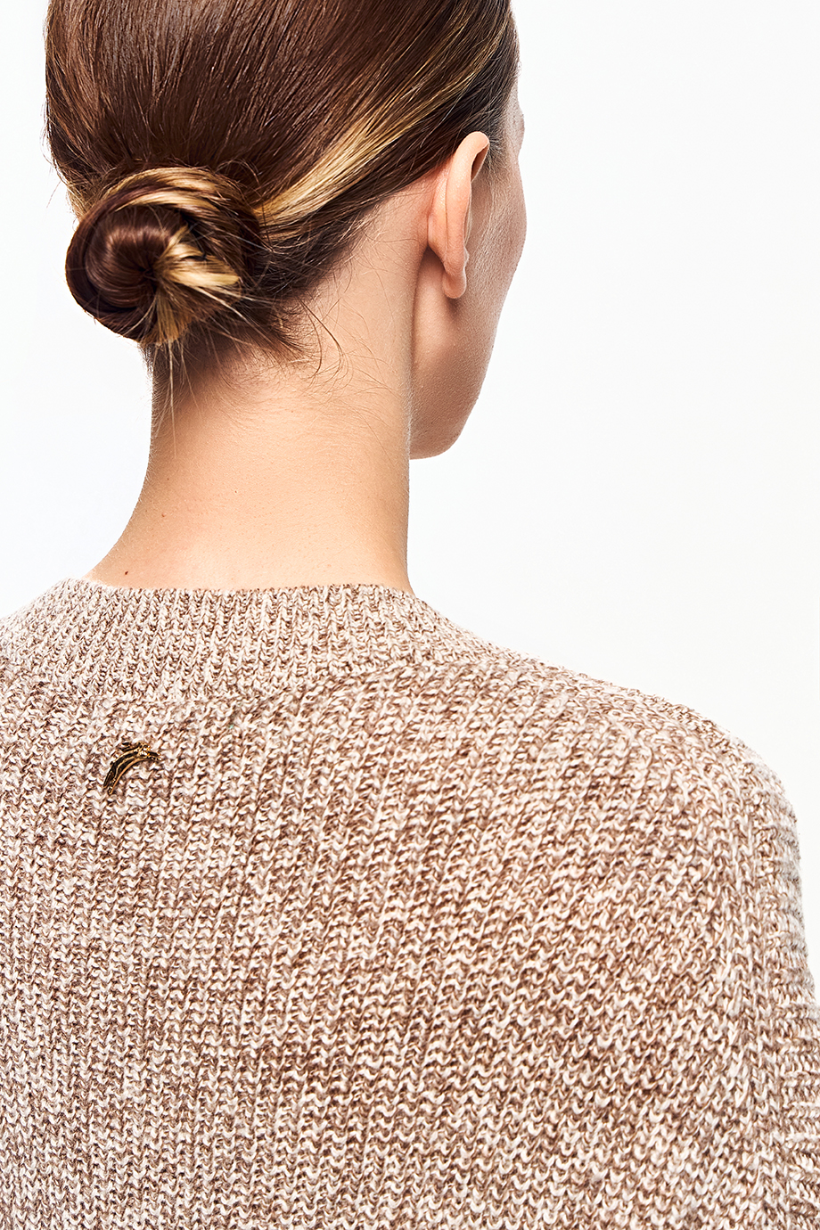 Вязаное платье