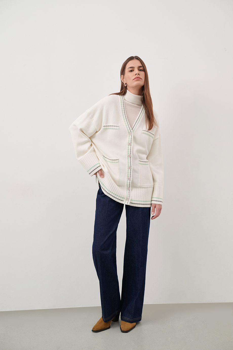 Кардиган с рисунком