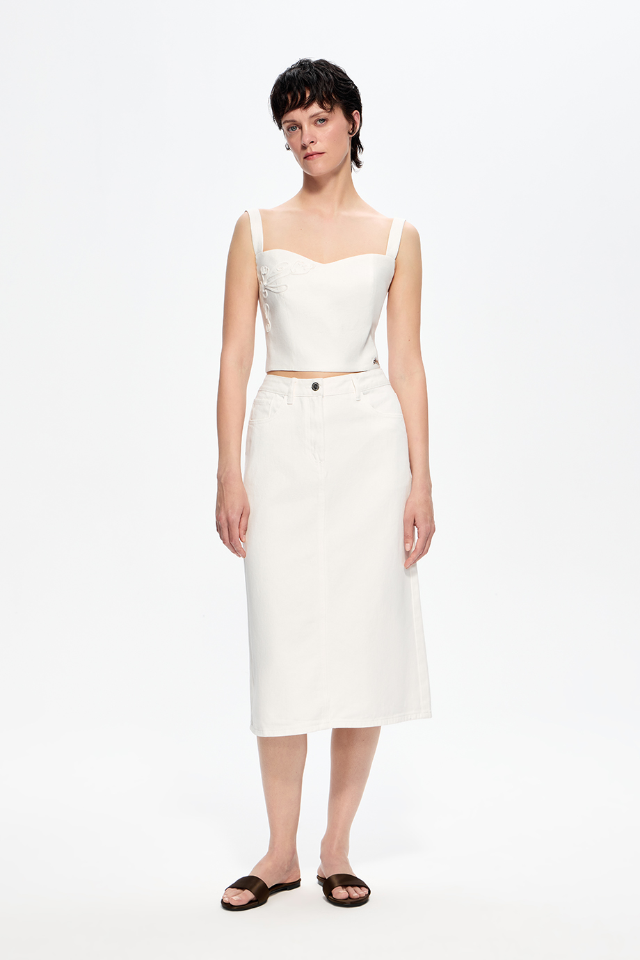 Джинсовая юбка