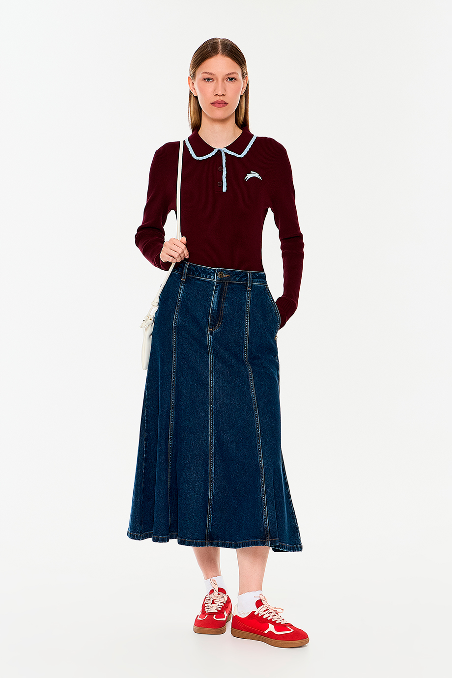 Джинсовая юбка