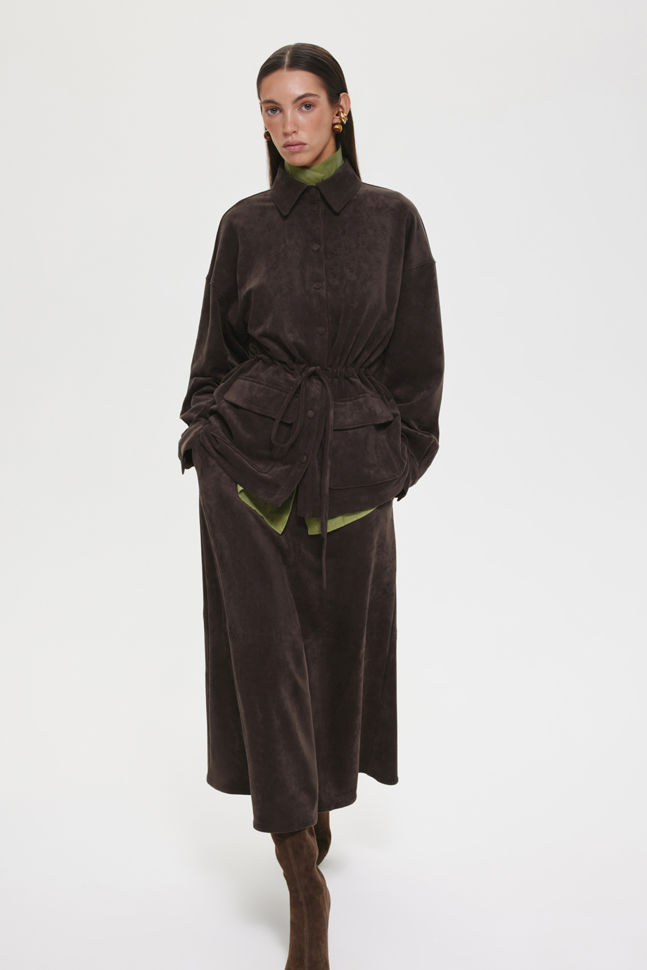 Приталенная рубашка