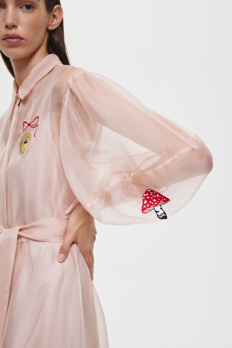 Шелковое платье