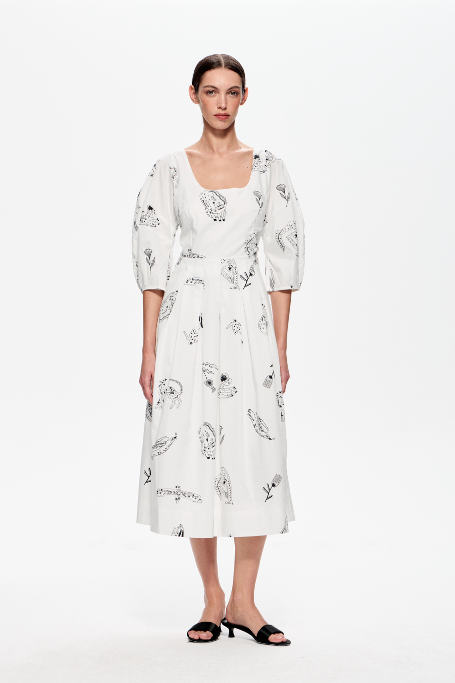 Хлопковое платье Akhmadullina Dreams 125102070203970/202000 Хлопковое платье Akhmadullina Dreams 125102070203970/202000