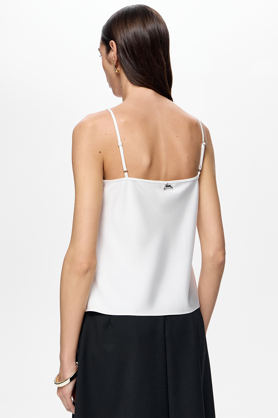 Атласный топ